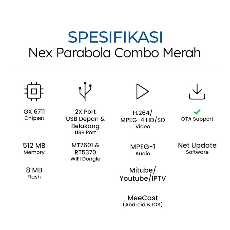 Nex Parabola Combo Merah 3