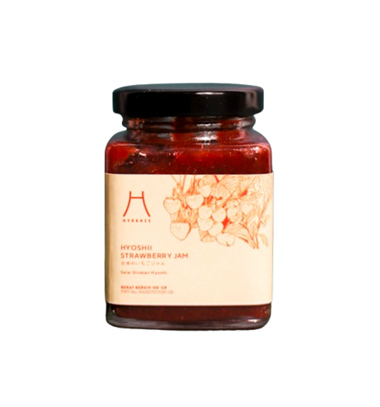 Hyoshii Premium Japanese Strawberry Jam 100 ml 1