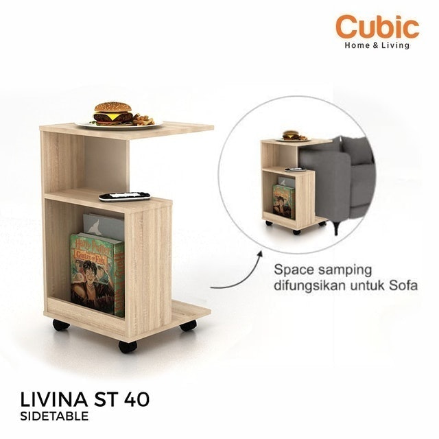 LIVINA Meja Samping Minimalis 3