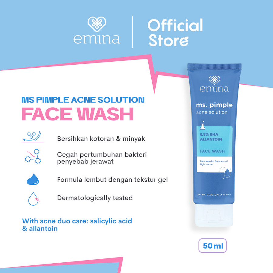 Paragon Technology and Innovation Emina Ms. Pimple Acne Solution Face Wash