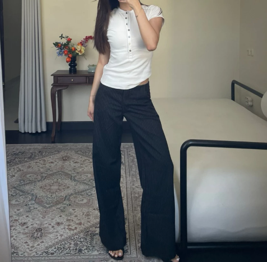 WEAR.THREEK Mandy Low Waist Trousers