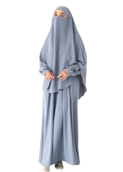 Umnawear  Ummayah Abaya Set Khimar