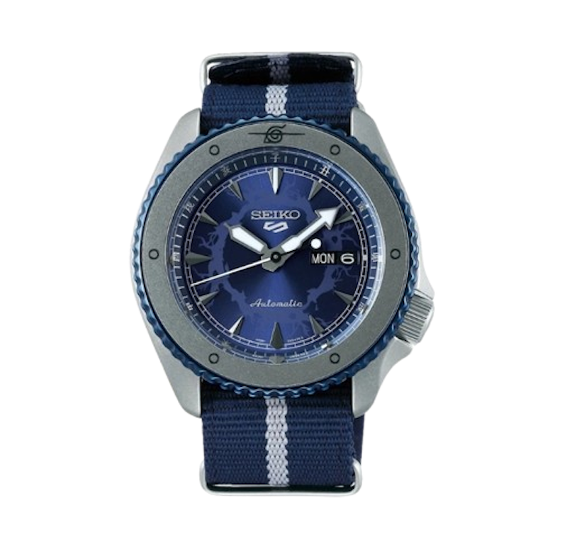 SEIKO 5 Sports Naruto & Boruto Sasuke Model 1