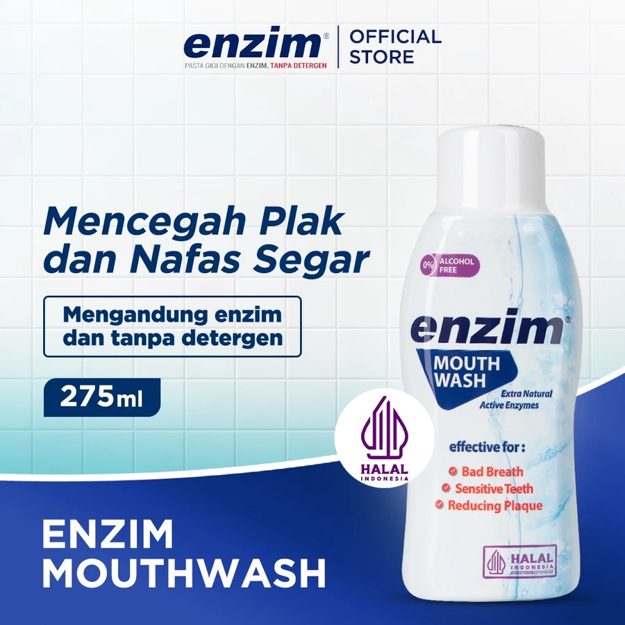 Enzym Bioteknologi Internusa Enzim Mouthwash