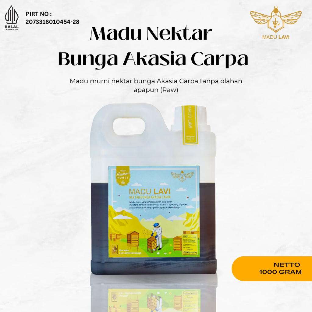 Madu Lavi Madu Lavi Nektar Bunga Akasia Carpa