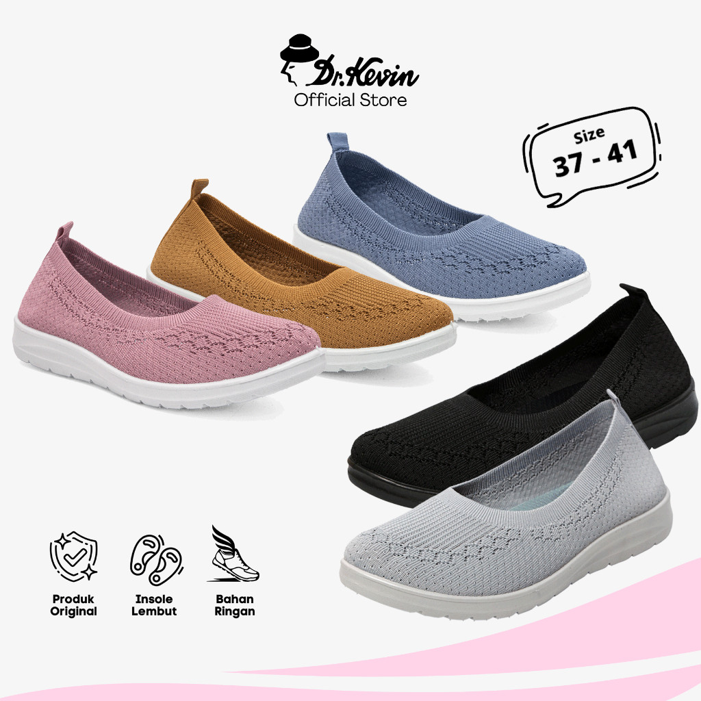 Trium Putra Prima Dr. Kevin Sneakers Flyknit Slip On 589-049