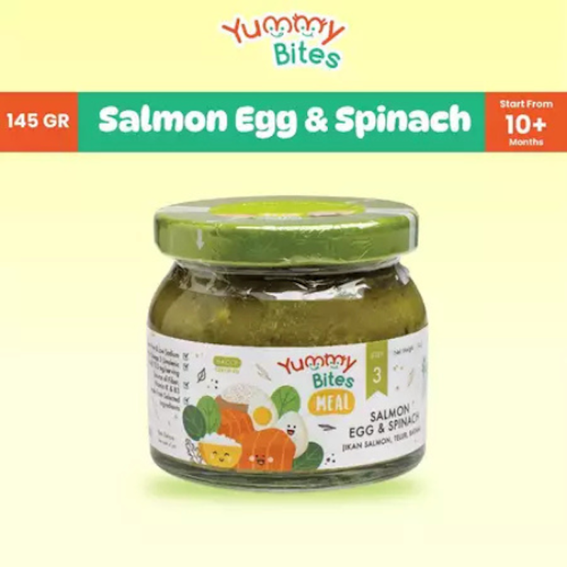 Yummy Bites Meal Step 3 Salmon Egg and Spinach 2