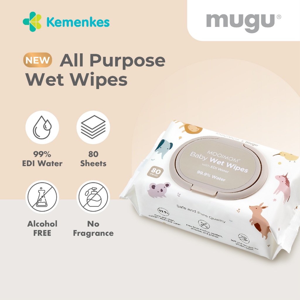 Mooimom  Mooimom x Mugu Baby Wet Wipes 