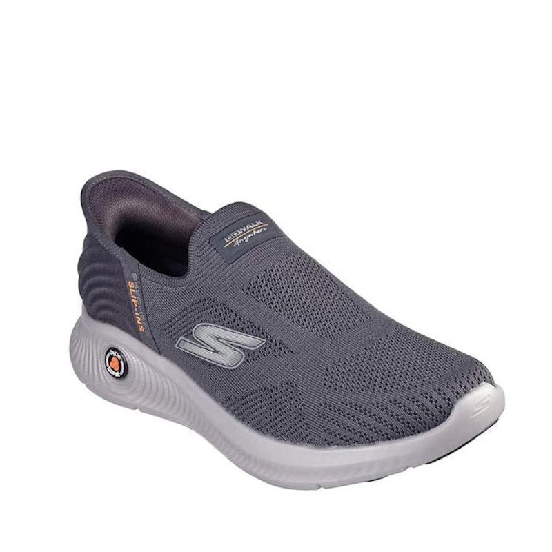 Skechers Slip-Ins GO WALK Anywhere Men's Walking Shoes Charcoal 2