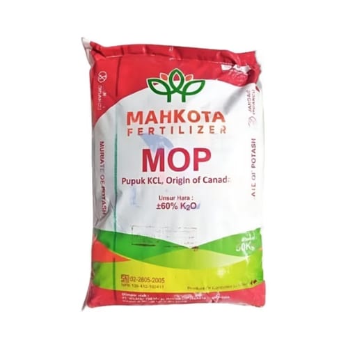 Mahkota Fertilizer MOP Pupuk KCL 50 kg