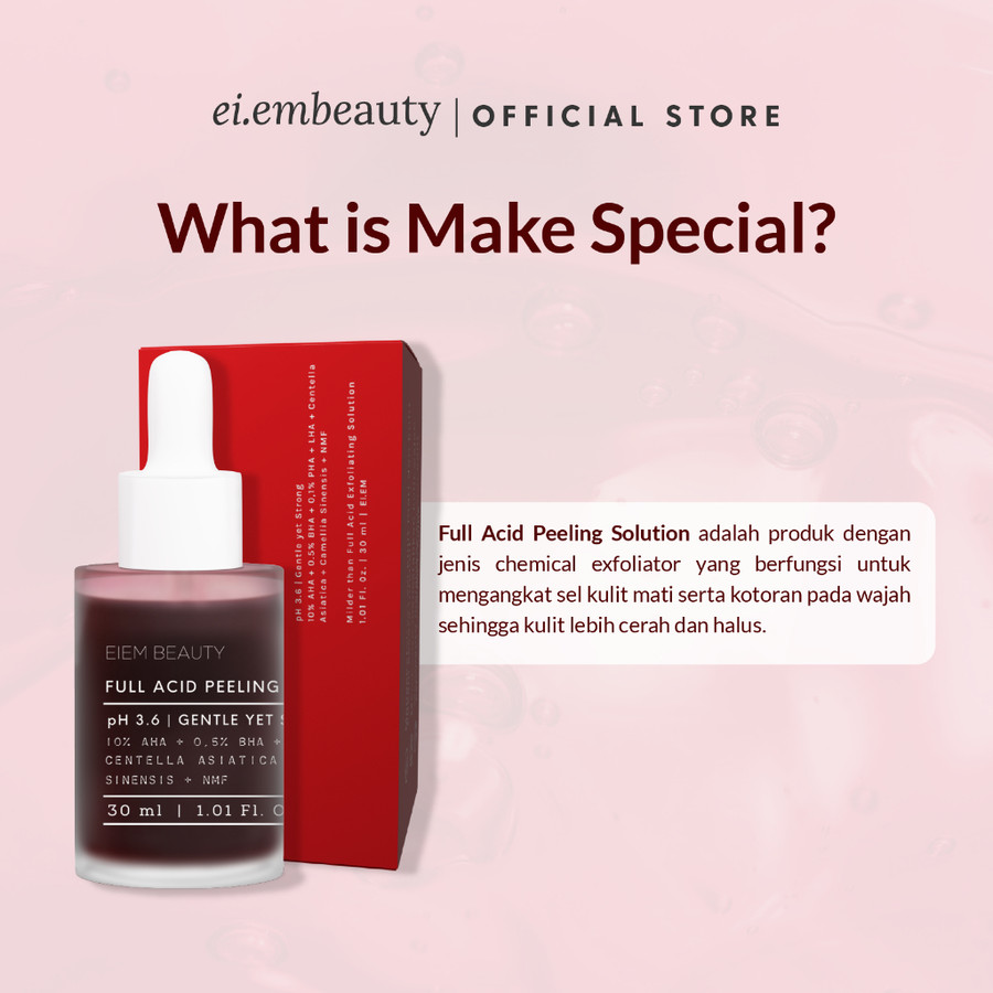 Cantik Alami Sehat EI.EM Full Acid Peeling Solution Serum