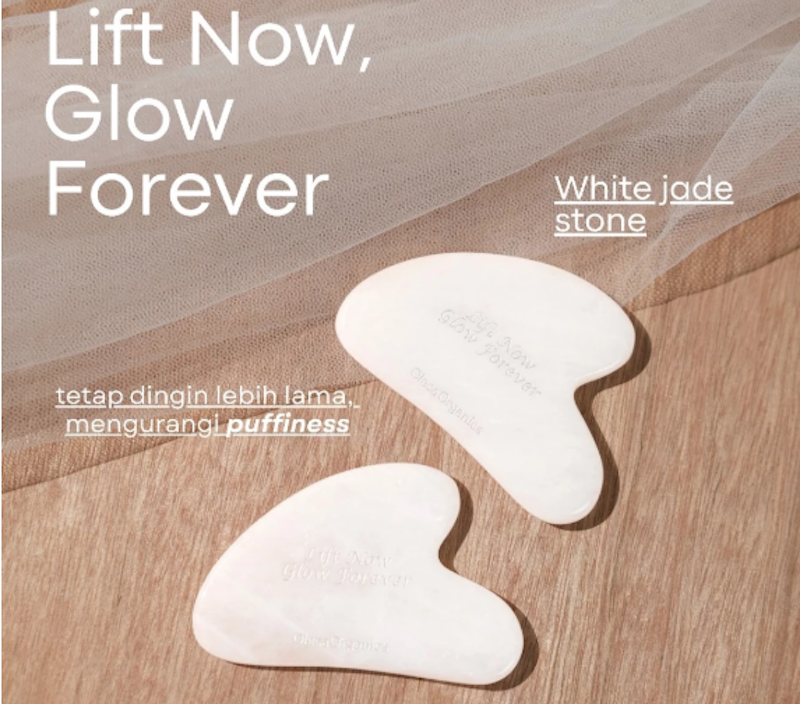 Oleca Organics White Jade Guasha 3