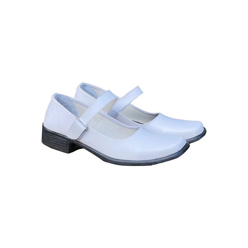 Durachy Sepatu Pantofel Wanita Putih 1