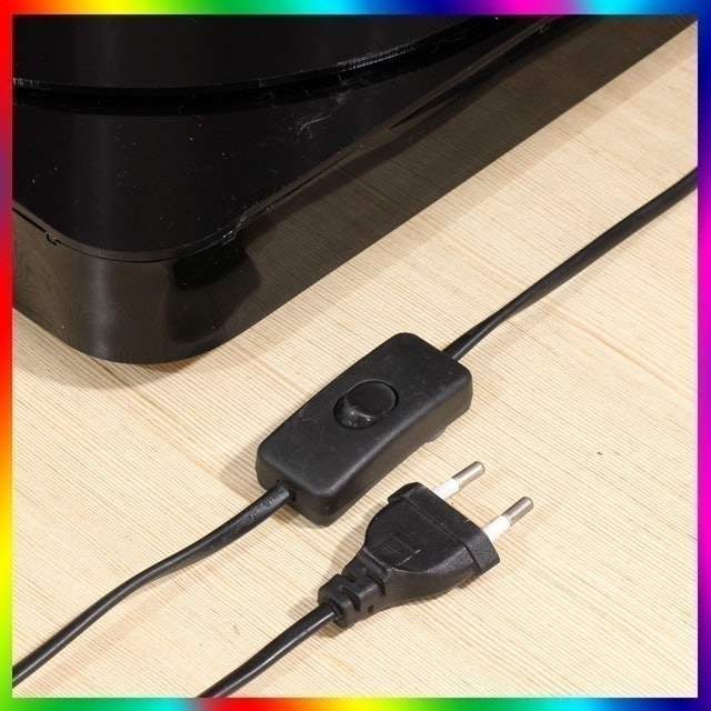  Black Acrylic Rotary Cake Display 