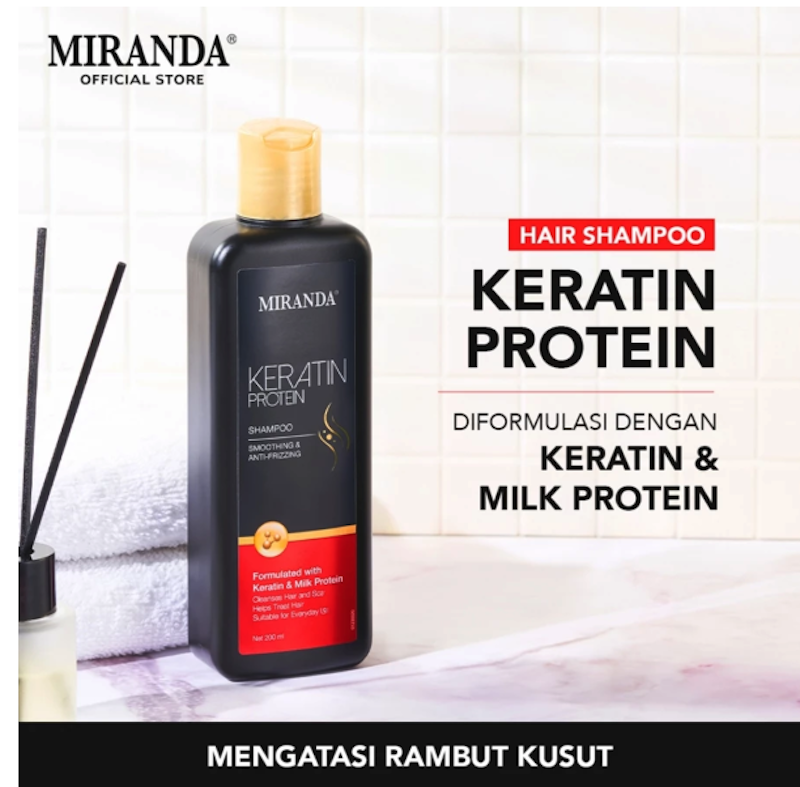 Miranda Keratin Protein Hair Shampoo 3