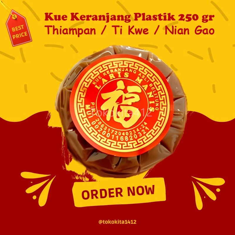Laris Manis Kue Keranjang Imlek 2
