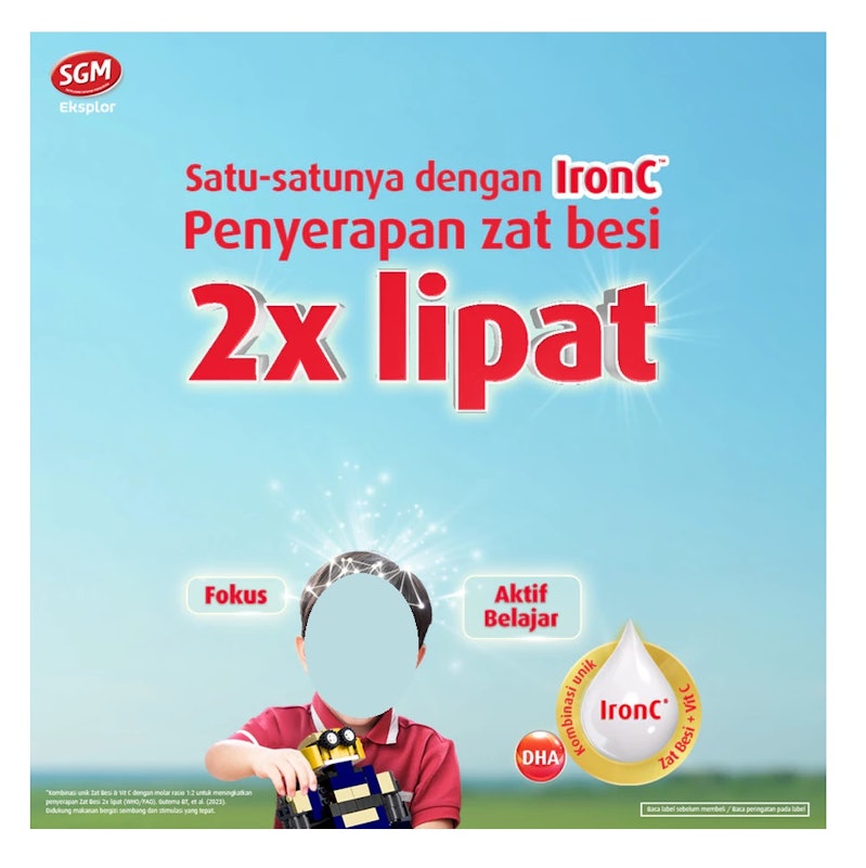 SGM Eksplor 5+ dengan IronC Rasa Madu 4