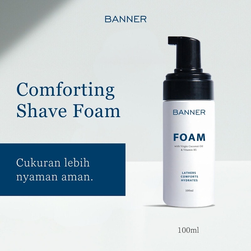 Banner Comforting Shave Foam 5