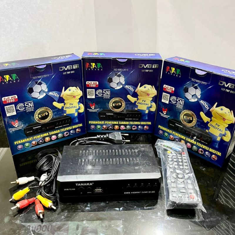 Tanaka Elektronika Indonesia Tanaka Set Top Box Digital  DVB T2
