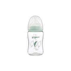 Botol T-Ester Wide Neck 200ml Light Green W/ P-Plus Nipple
