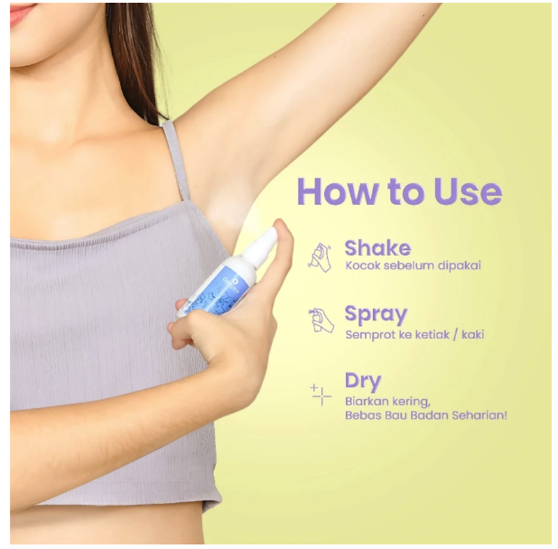 Deocare Deodorant Spray Tropical 4