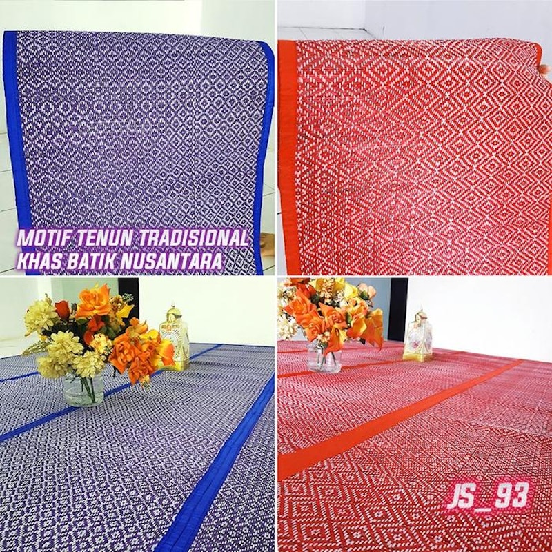 Ramayana Tikar Songket Motif Tradisional 3