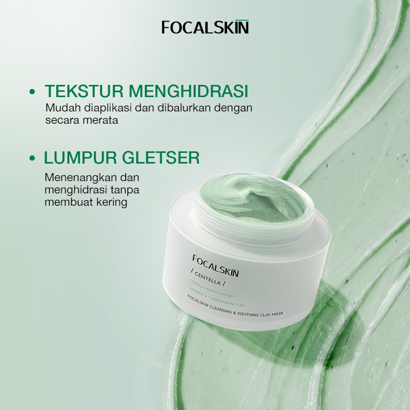 Focalskin Cleansing & Soothing Clay Mask