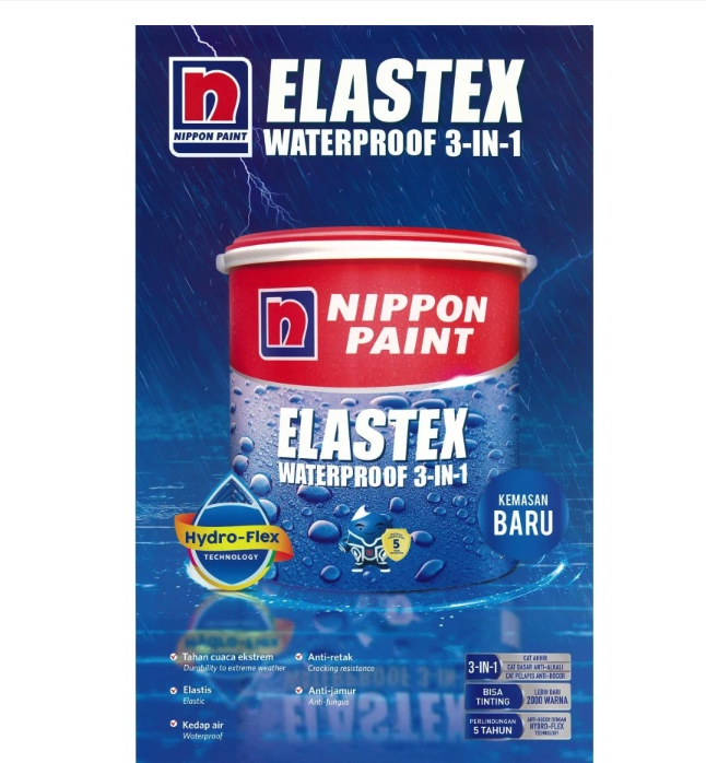 Nippon Paint Elastex Waterproof 3-in-1 2