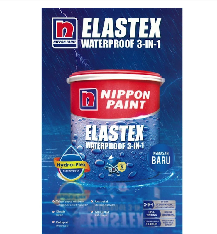 Nippon Paint Elastex Waterproof 3-in-1 2