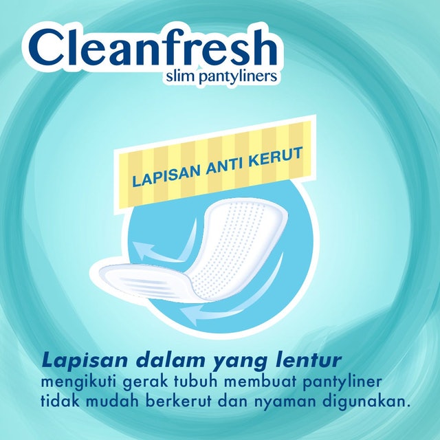KAO Indonesia Laurier Pantyliner Cleanfresh Non Perfume