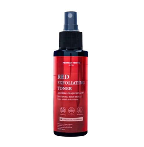 PERFECT WHITE Red Exfoliating Body Toner