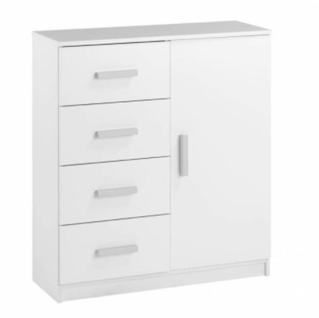 JYSK Lemari 4 Laci 1 Pintu Kabdrup