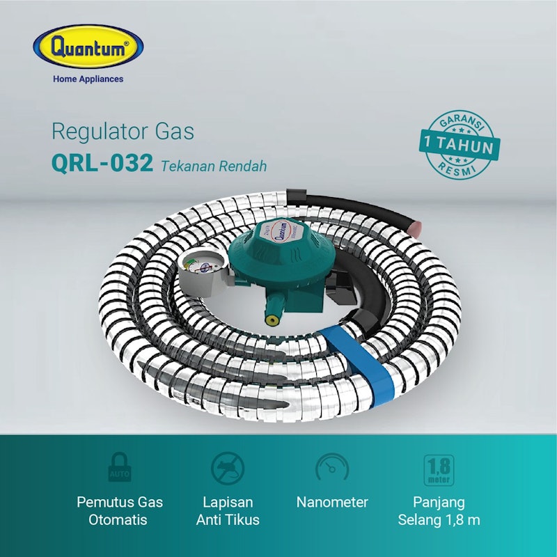 Quantum Selang & Regulator Gas 2