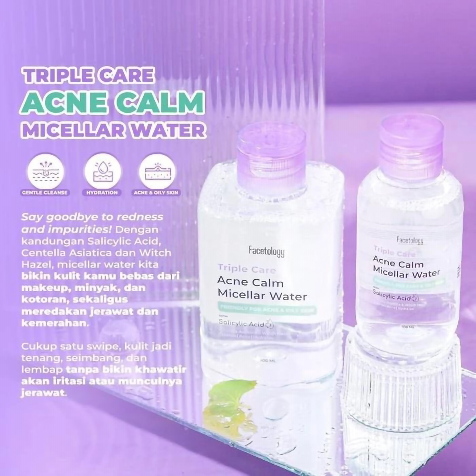 Triple Care Acne Calm Micellar Water  3