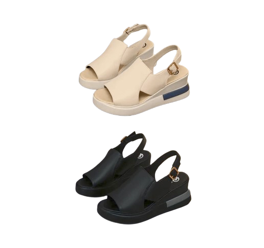  Ranjojo Sendal Wedges Wanita