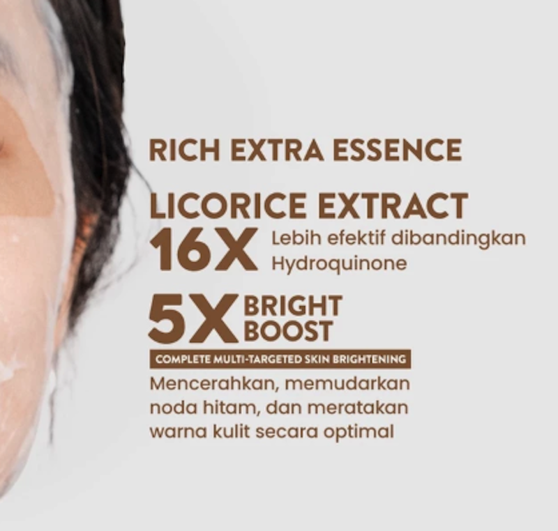 Licorice Ultra Light Complete Face Essence Sheet Mask 3