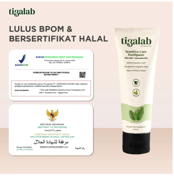  Tigalab Sensitive Care Toothpaste
