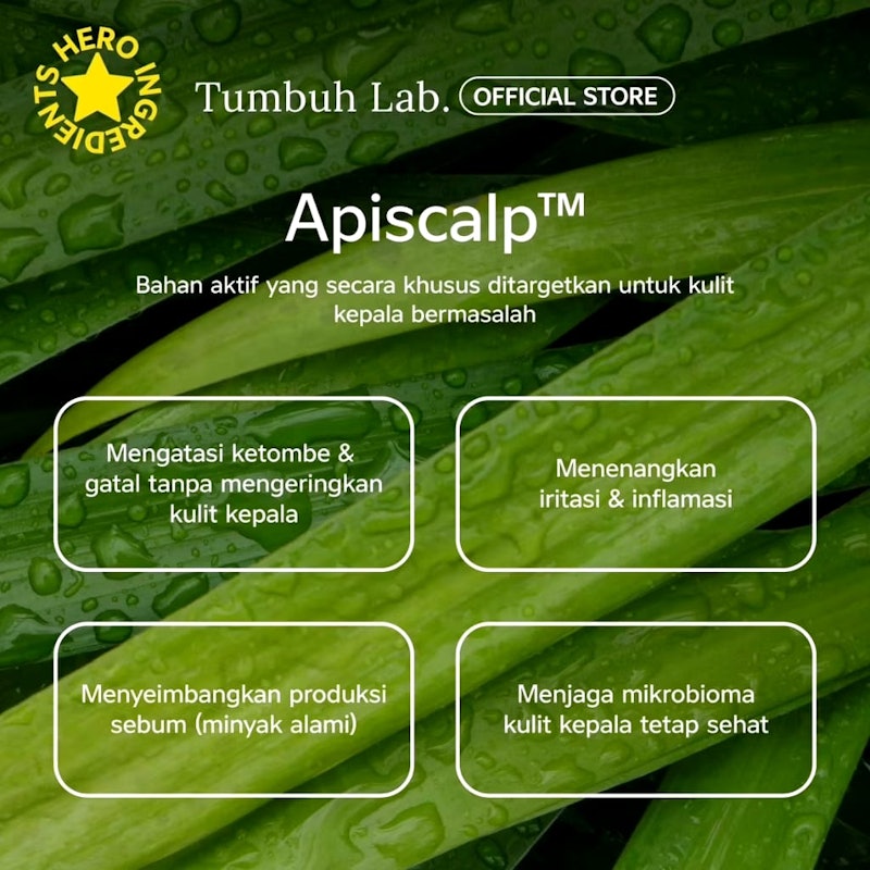 Tumbuh Lab Hair Oil Peppermint 4