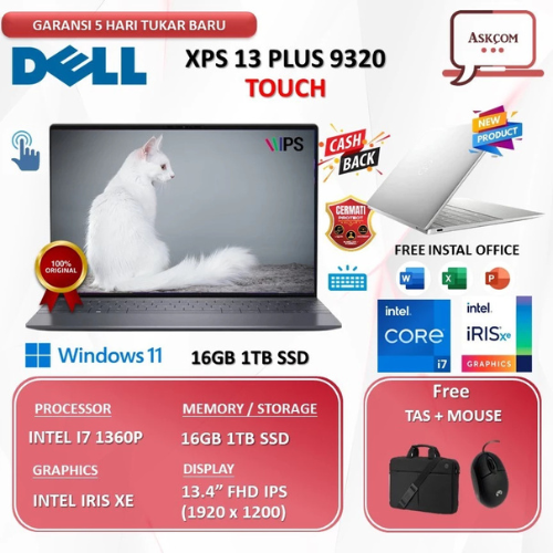 Dell Technologies Dell XPS 13 Plus Touch 9320