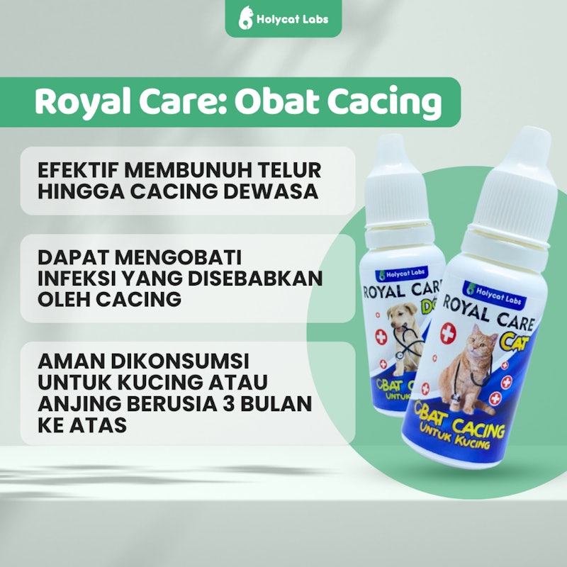 Royal Care Cat Obat Cacing untuk Kucing 2