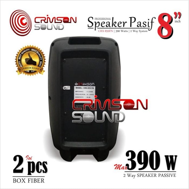 Crimson Speaker Pasif 3