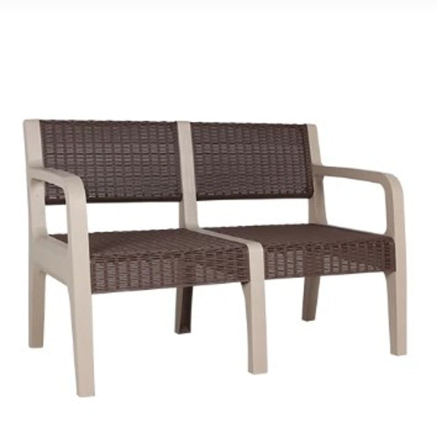 Olymplast Kursi Sofa Plastik Modern OSC-R 2 Seater