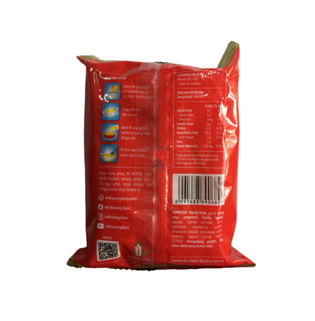 Surya Pratista Hutama Cap Burung Dara Mi Telur Urai Original