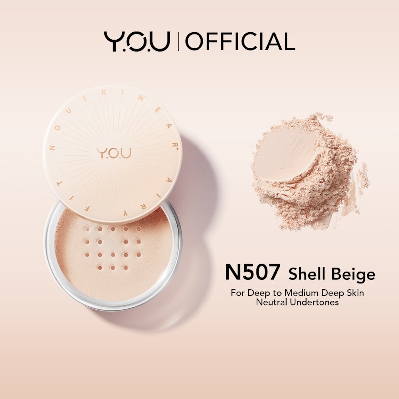 NoutriWear+ Airy Fit Loose Powder N507 Shell Beige 2