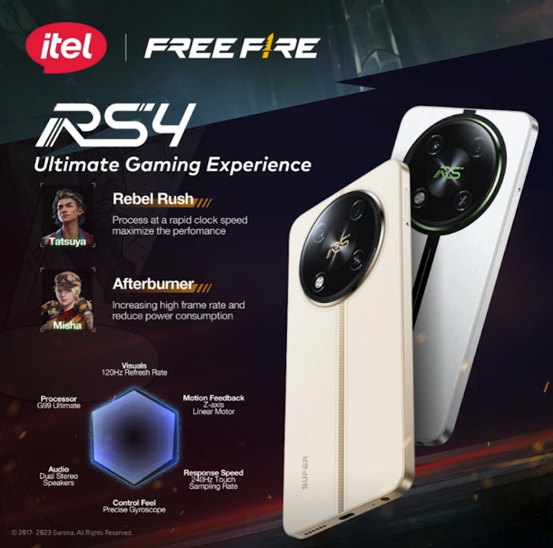 itel RS4 3
