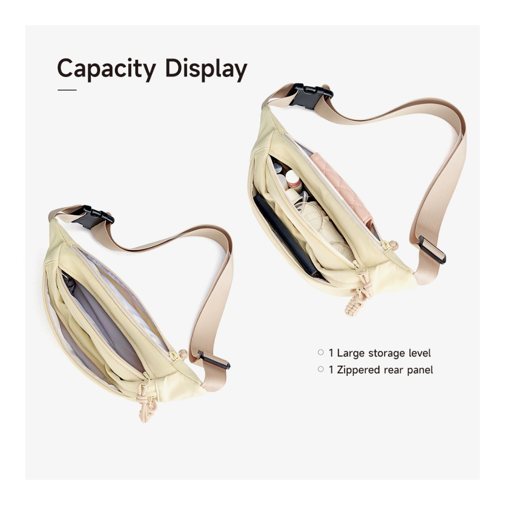  MOSSDOOM Klassy Waist Bag