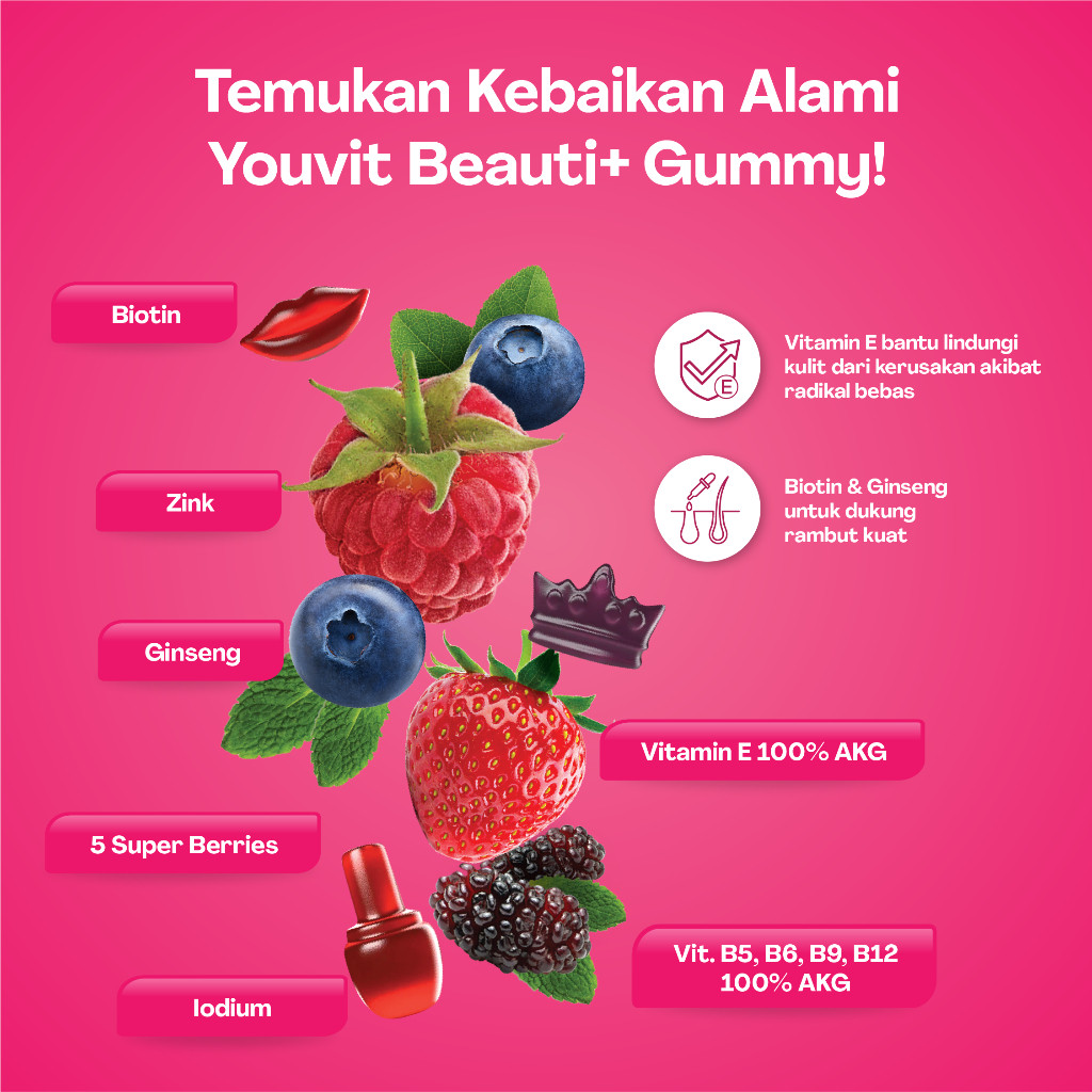 You Indonesia Youvit Beauti+ Gummy