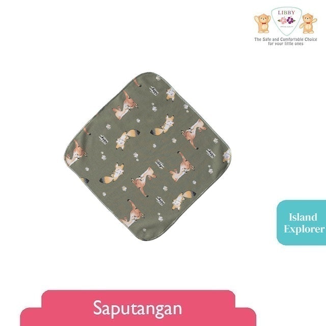 Libby Baby Saputangan Motif Island Explorer