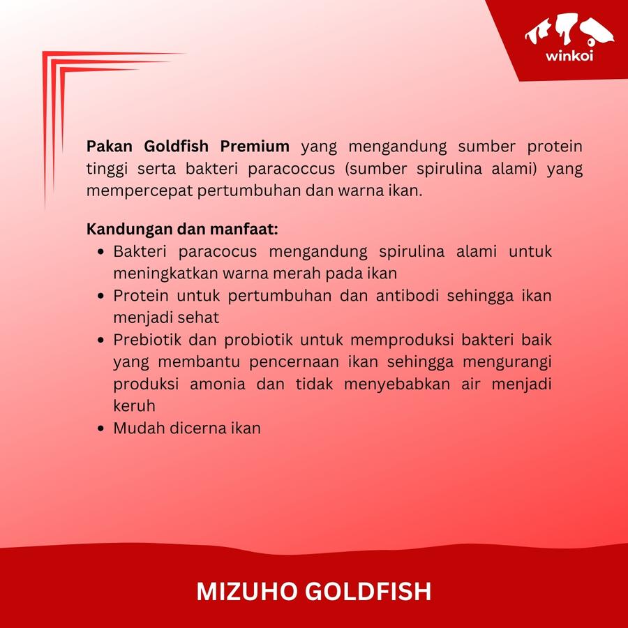 Mizuho Mizuho Goldfish Food