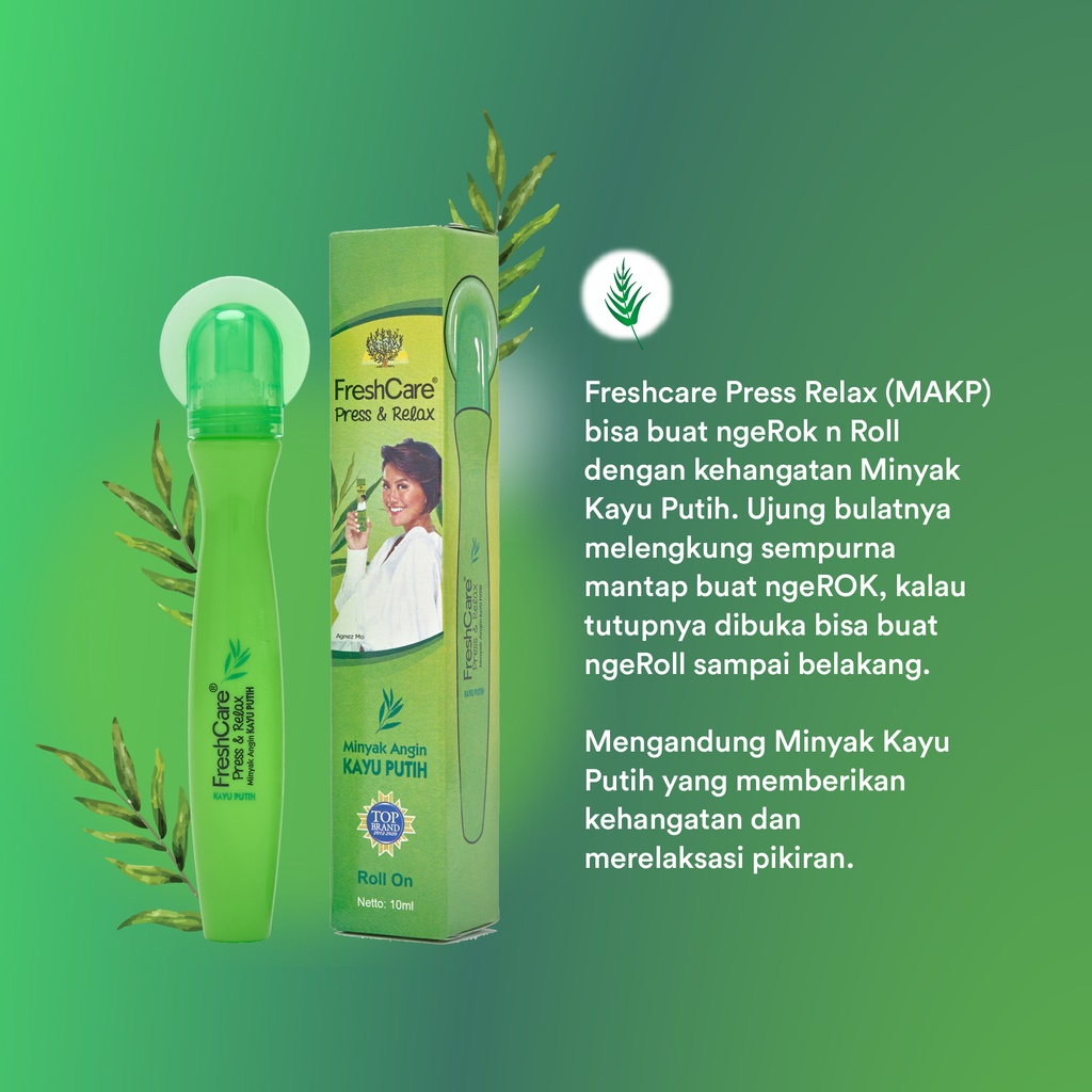 Freshcare Press and Relax Minyak Angin Kayu Putih 2